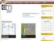 Tablet Screenshot of ame.hu
