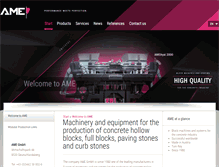 Tablet Screenshot of ame.at