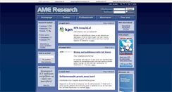Desktop Screenshot of ame.nl