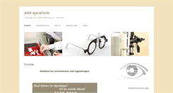 Desktop Screenshot of ame.dk