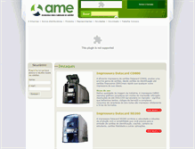 Tablet Screenshot of ame.com.br